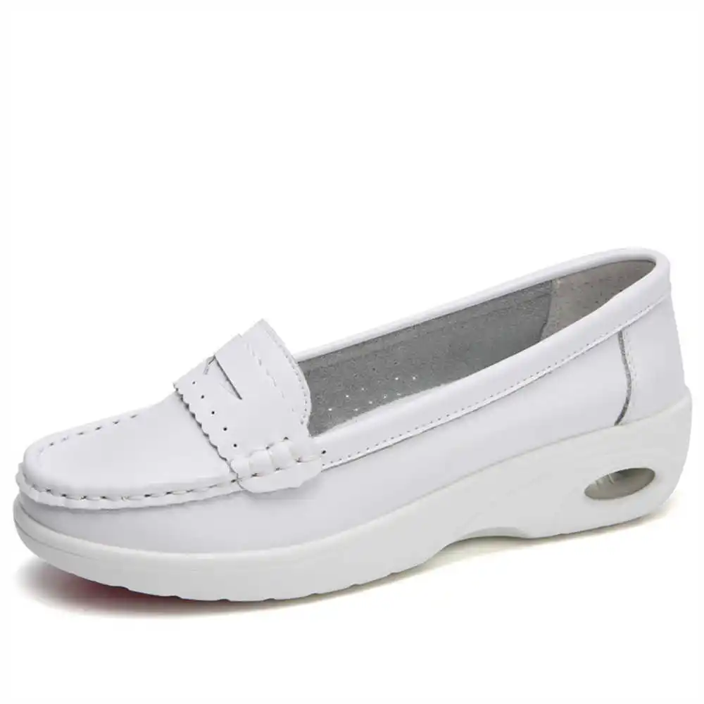 Thick Sole Slipon White Traine - Women Formal Wear Footwear incelemesi ve fiyatı