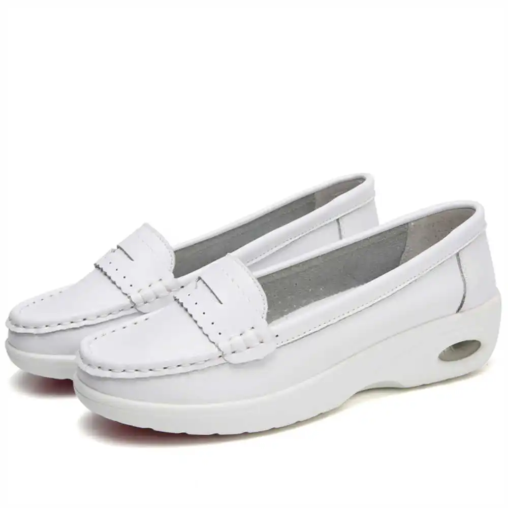 Thick Sole Slipon White Traine - Women Formal Wear Footwear incelemesi ve fiyatı