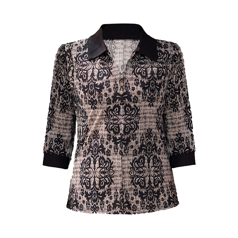 Ladies Ice Silk  Shirt Summer  - Silk Blouse Button incelemesi ve fiyatı