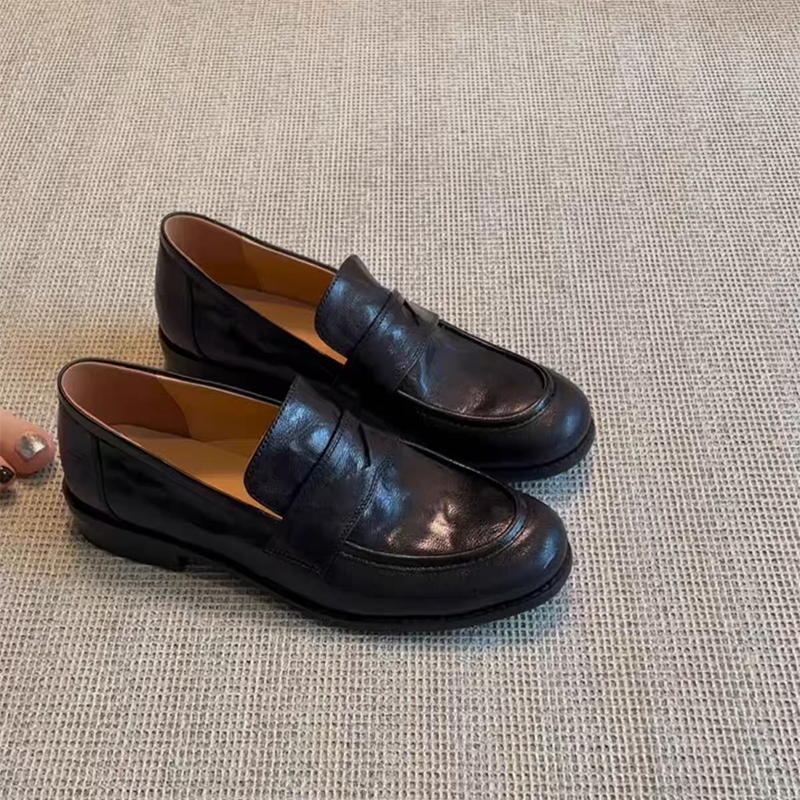 Womens Genuine Leather Loafers - Women Formal Wear Footwear incelemesi ve fiyatı