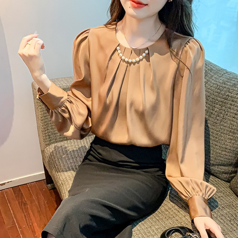 Office Outfits Round Neck Fema - Women Formal Office Wear Tops incelemesi ve fiyatı
