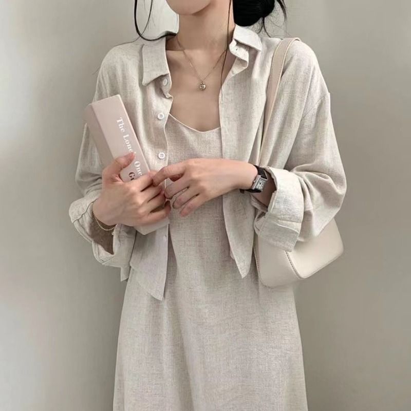 Women Dress Set Two Piece Sets - Shift Dress Sleeveless incelemesi ve fiyatı