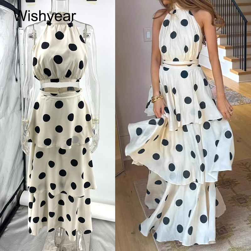 Wishyear Polka Dot Printed 2-P - Shift Dress Sleeveless incelemesi ve fiyatı