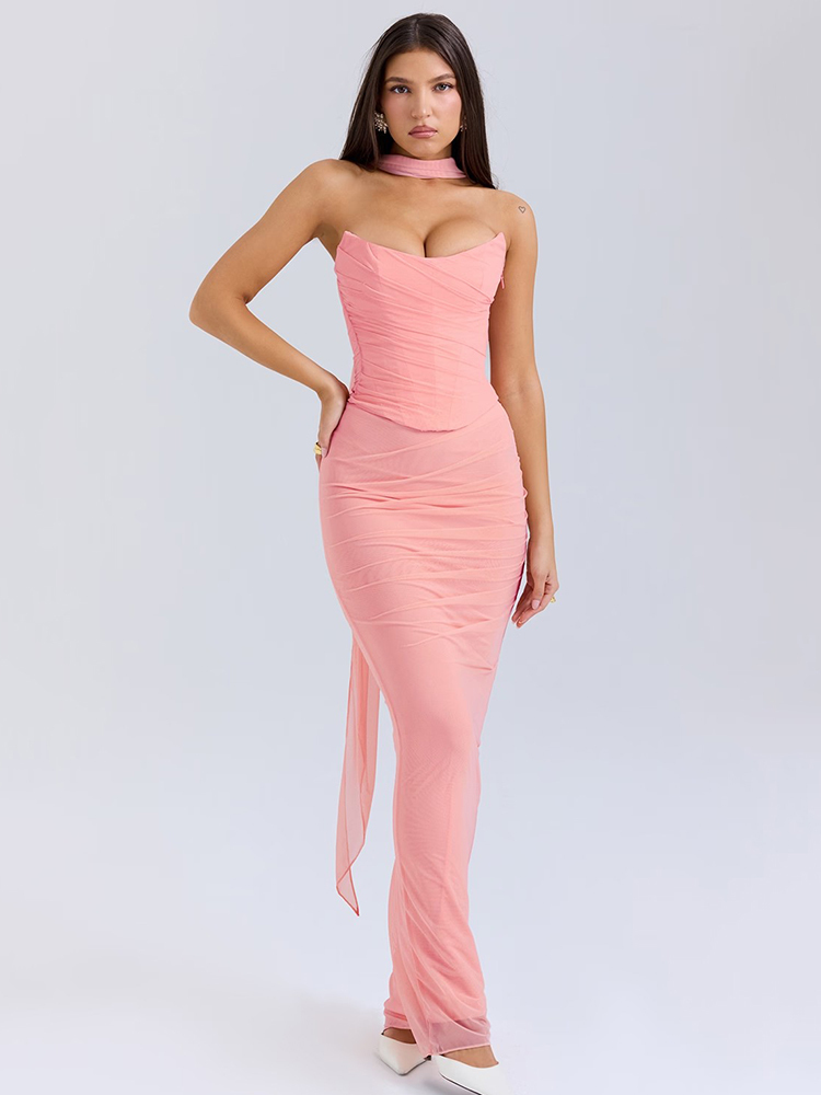Articat Elegant Mesh Patchwork - Shift Dress Sleeveless incelemesi ve fiyatı