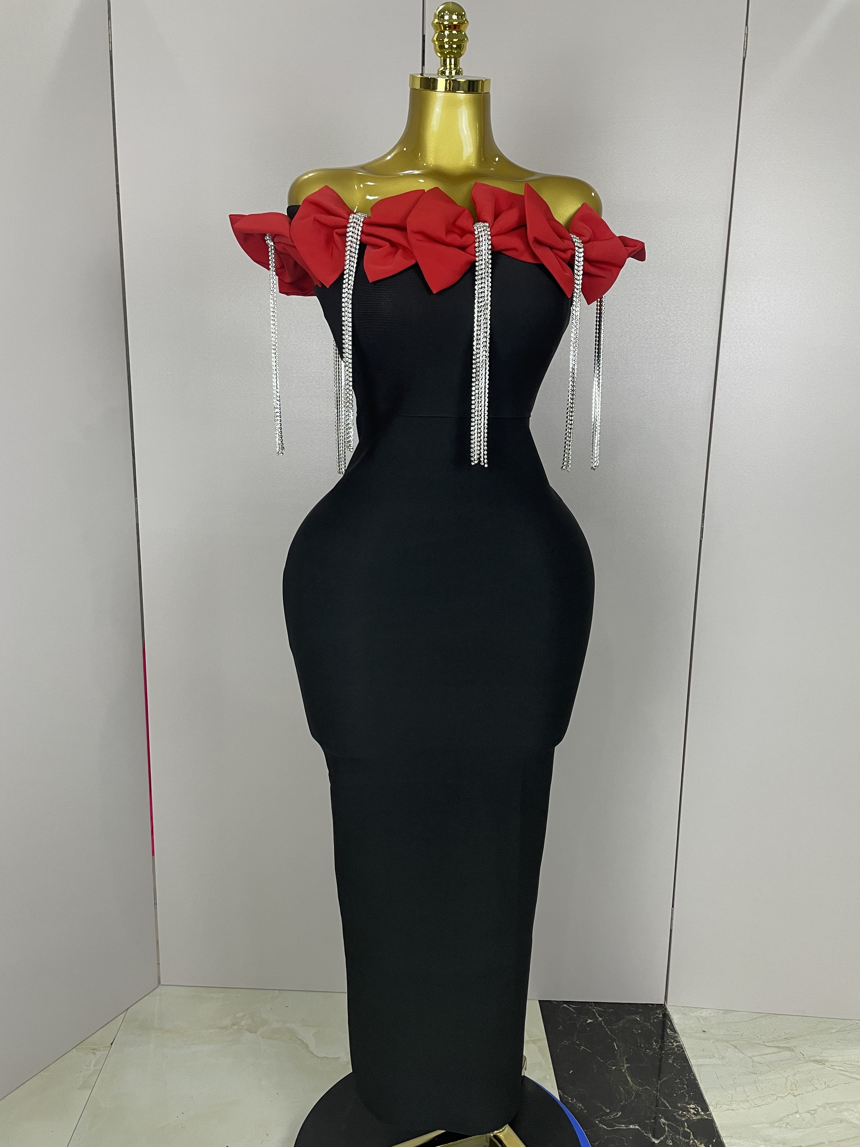 2025 Women Celebrity Sexy Off  - Formal Wear For Women Xl incelemesi ve fiyatı