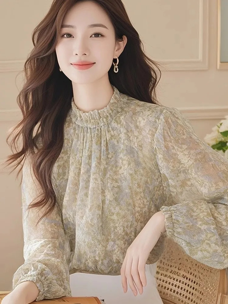 Long Sleeve Shirts Women Satin - Women Formal Wear Korean incelemesi ve fiyatı