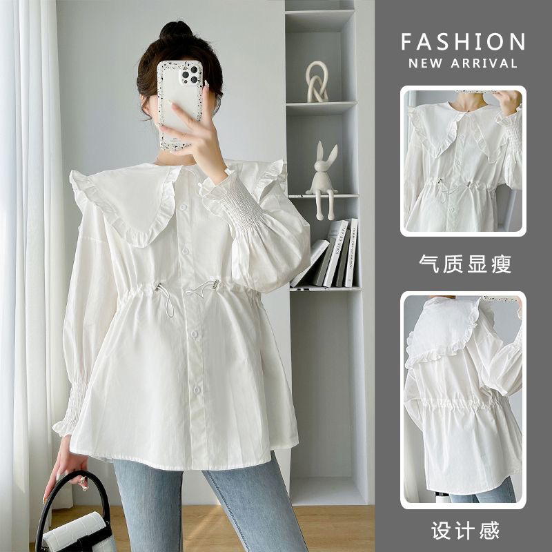 Long Sleeve Shirts Womens Cott - Women Formal Wear Korean incelemesi ve fiyatı