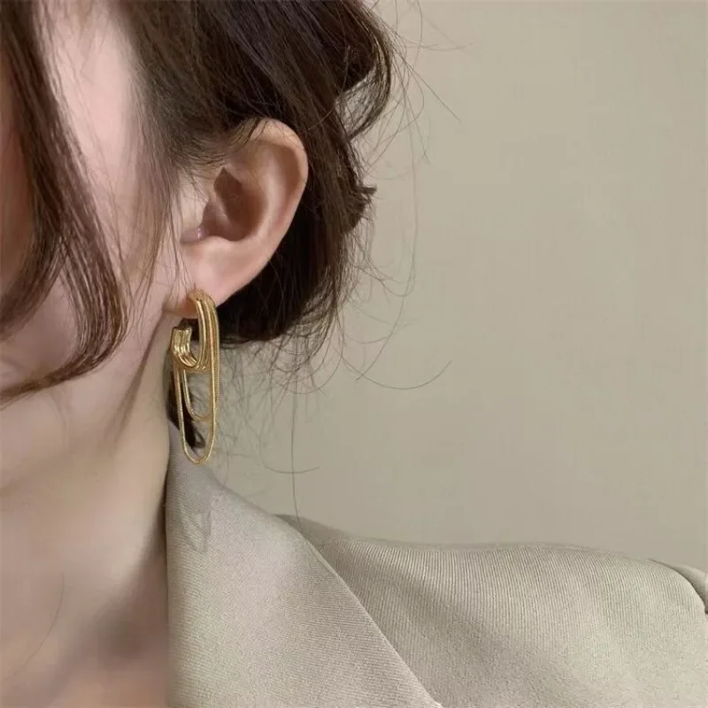 Charm Double Chain Long Tassel - Women Formal Wear Korean incelemesi ve fiyatı