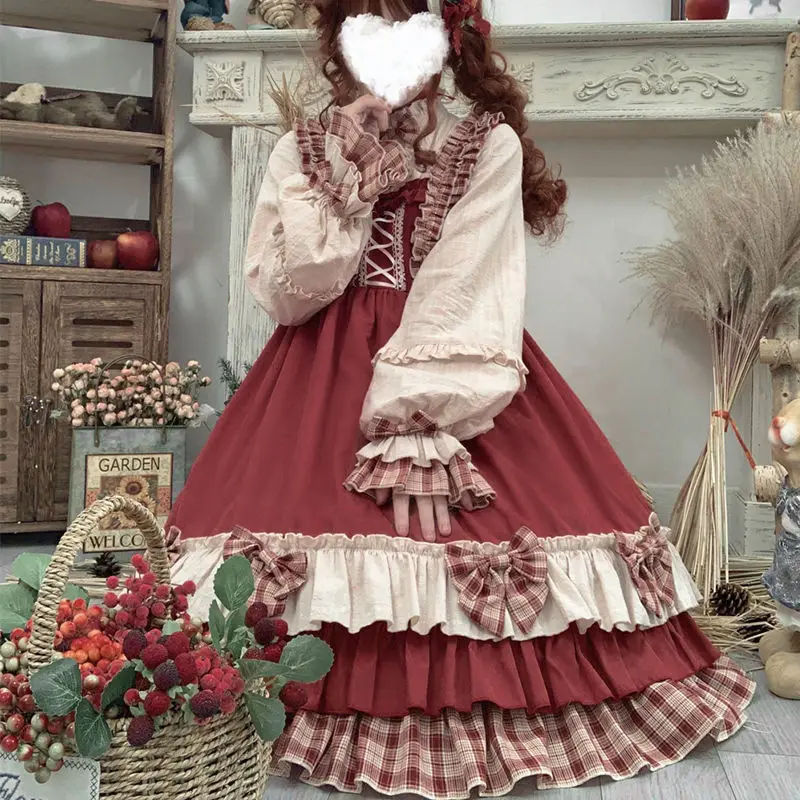 XL Lolita Skirt Op Vintage Lit - Formal Wear For Women Xl incelemesi ve fiyatı