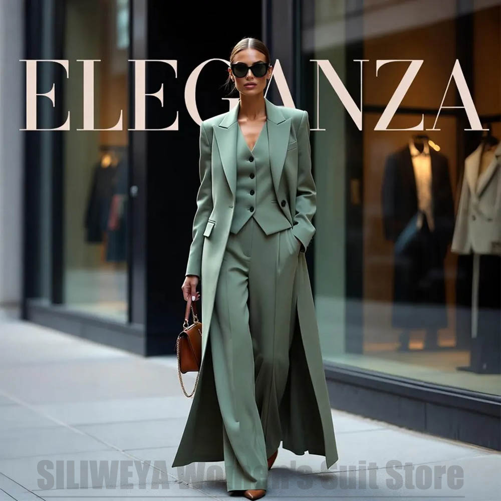Chic Women's Suit Set Three Pi - Women'S Formal Wear Pants Suit incelemesi ve fiyatı