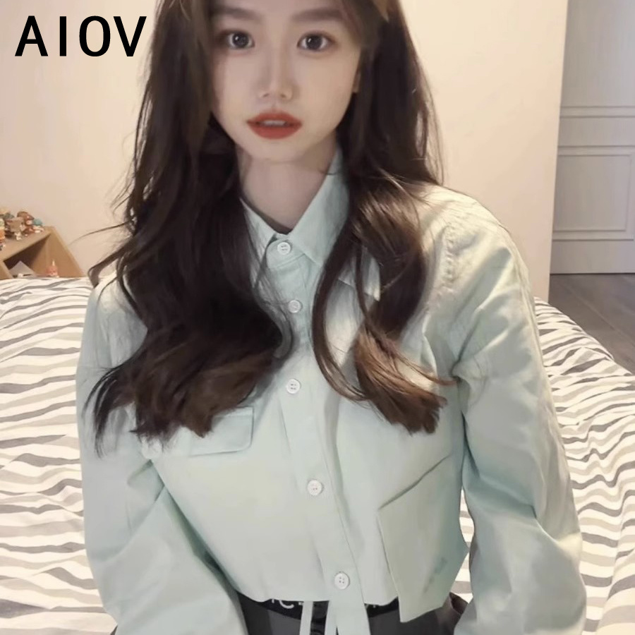 Long Sleeve Shirts Womens Stri - Women Formal Wear Korean incelemesi ve fiyatı