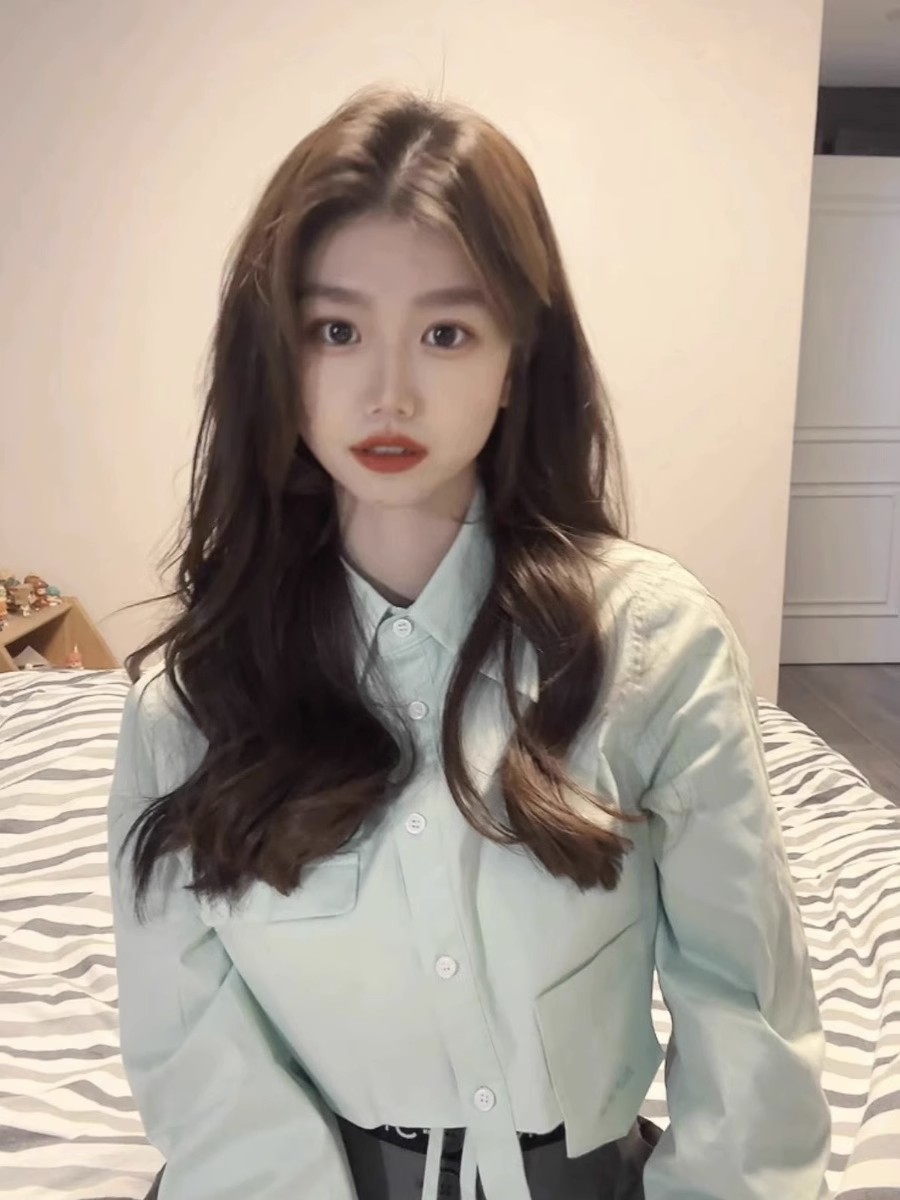 Long Sleeve Shirts Womens Stri - Women Formal Wear Korean incelemesi ve fiyatı