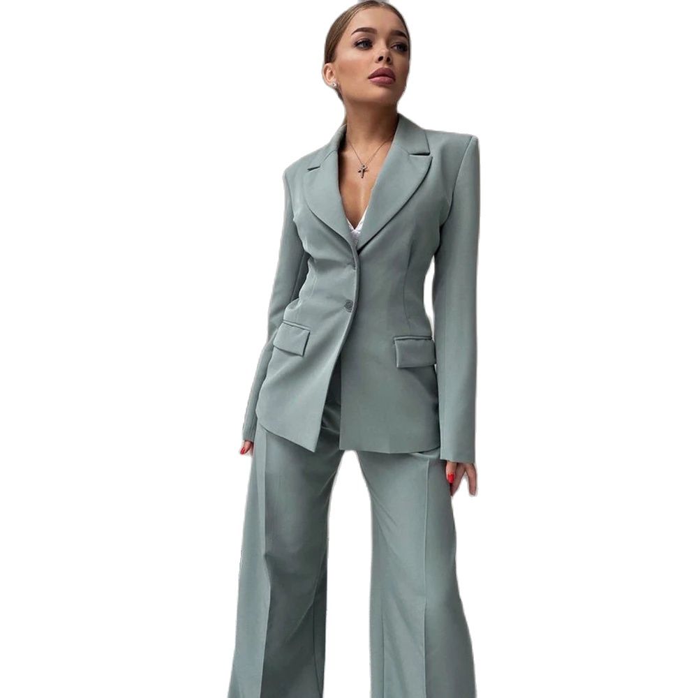 2024 Elegant Women Suit Two Pi - Women'S Formal Wear Pants Suit incelemesi ve fiyatı