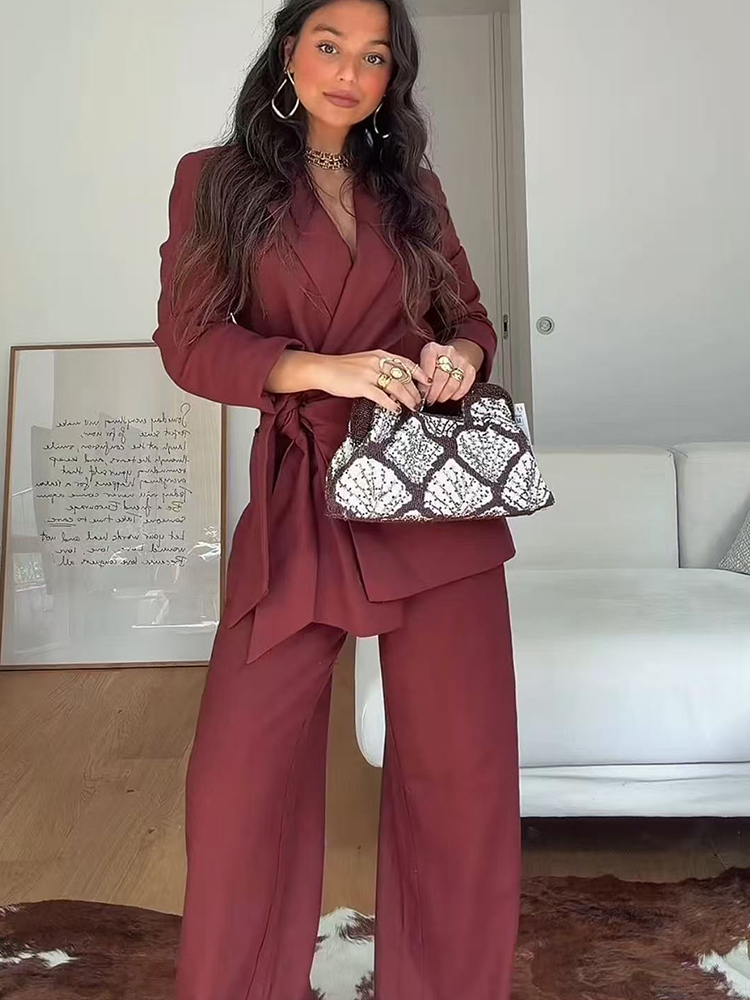Fashion Office Ladies Blazer P - Women'S Formal Wear Pants Suit incelemesi ve fiyatı