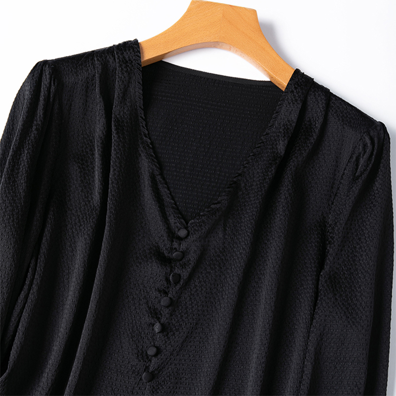 Women Silk Blouse 93% Mulberry - Silk Blouse Button incelemesi ve fiyatı