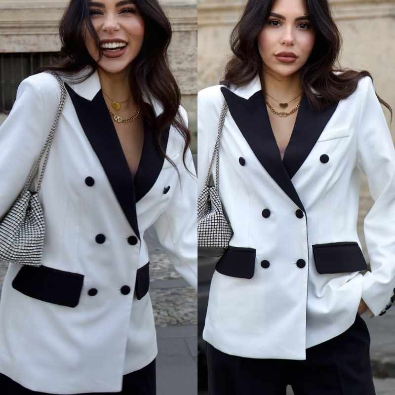 Modern Woman Suits 2 Pieces Bl - Women'S Formal Wear Pants Suit incelemesi ve fiyatı