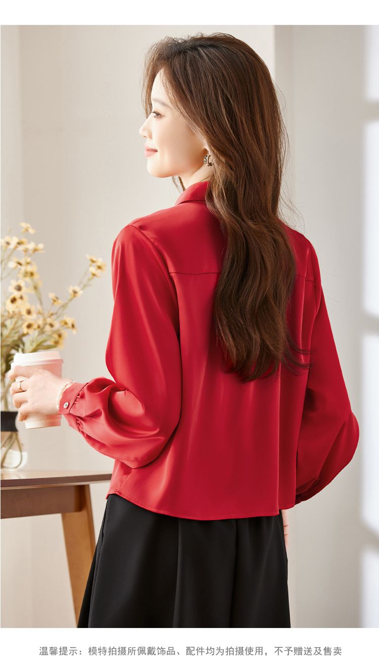 Long Sleeve Shirts Womens Cott - Women Formal Wear Korean incelemesi ve fiyatı