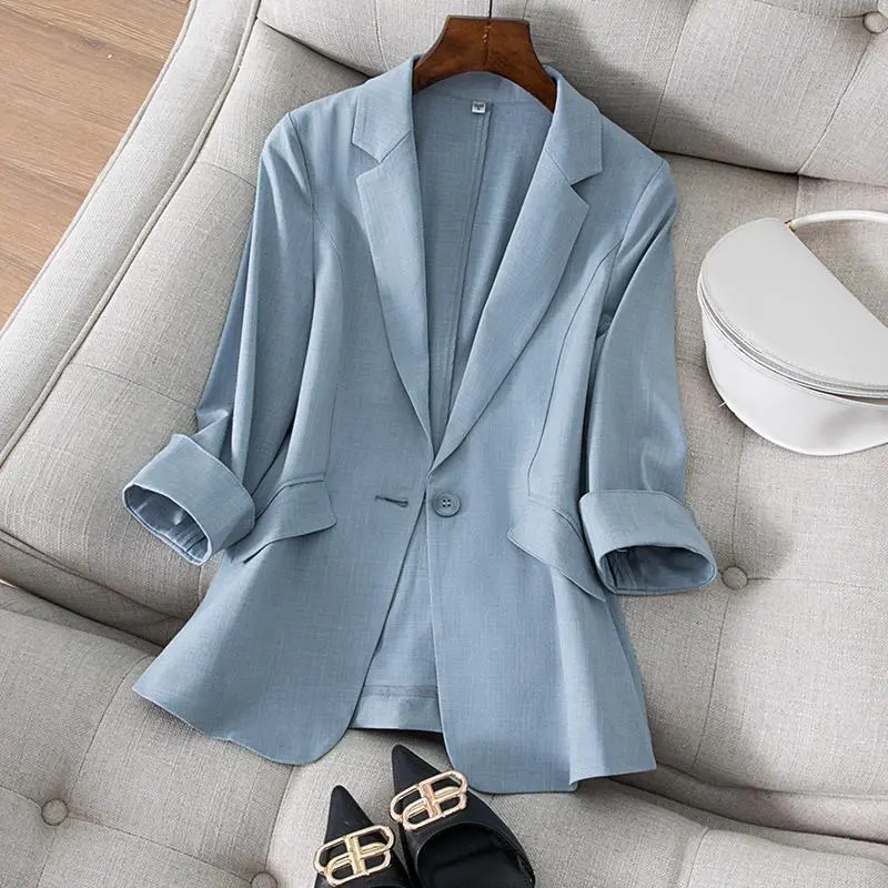Jacket Women's Clothing Slim F - Women Formal Wear Korean incelemesi ve fiyatı