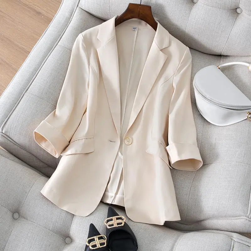 Jacket Women's Clothing Slim F - Women Formal Wear Korean incelemesi ve fiyatı