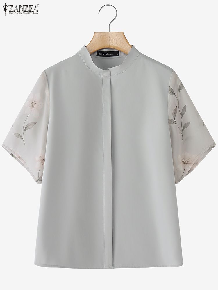 ZANZEA Elegant Women's Blouses - Silk Blouse Button incelemesi ve fiyatı