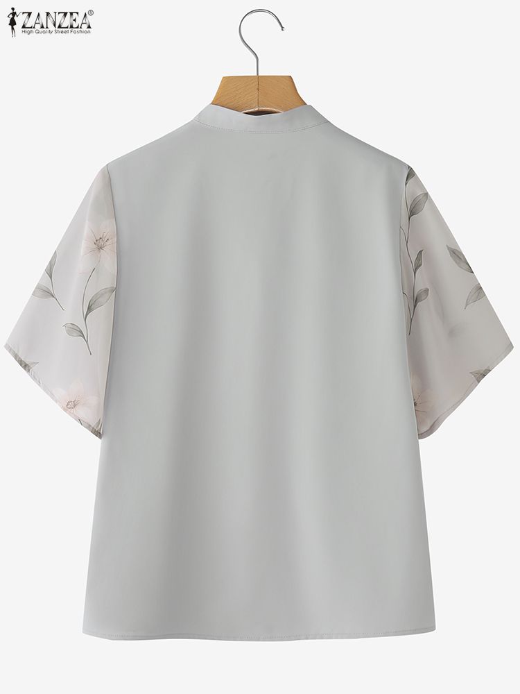 ZANZEA Elegant Women's Blouses - Silk Blouse Button incelemesi ve fiyatı