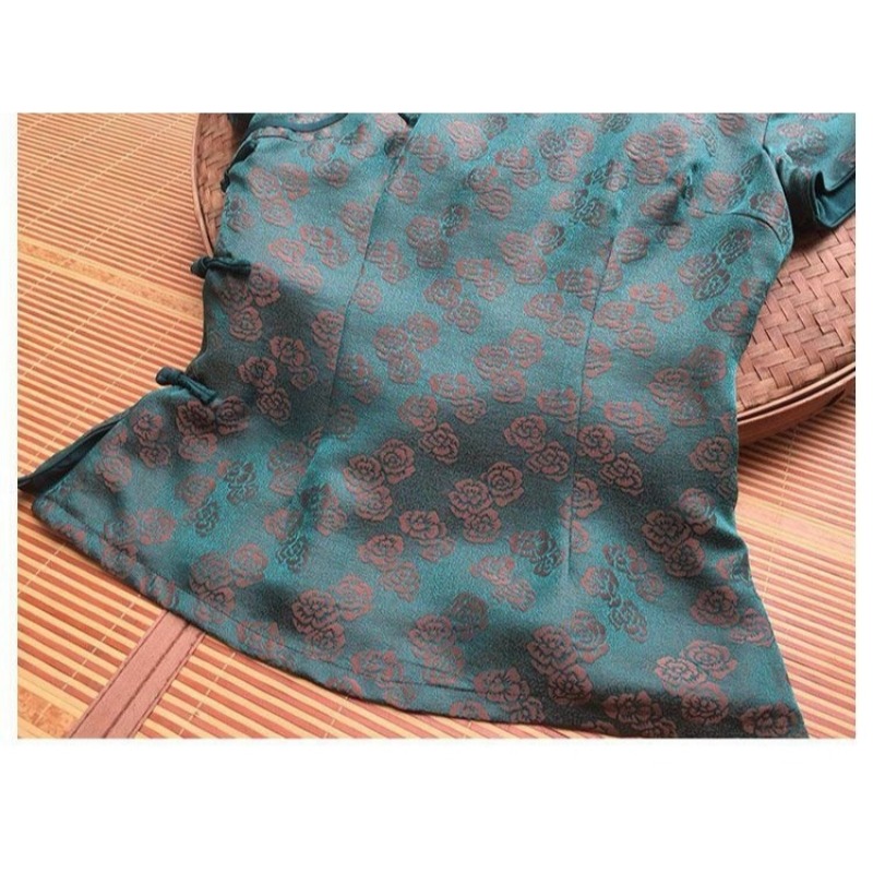 Chinese Style Chiffon Shirt St - Silk Blouse Button incelemesi ve fiyatı