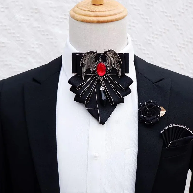 Men's Bow Tie Brooch Set Briti - Women Formal Wear Korean incelemesi ve fiyatı