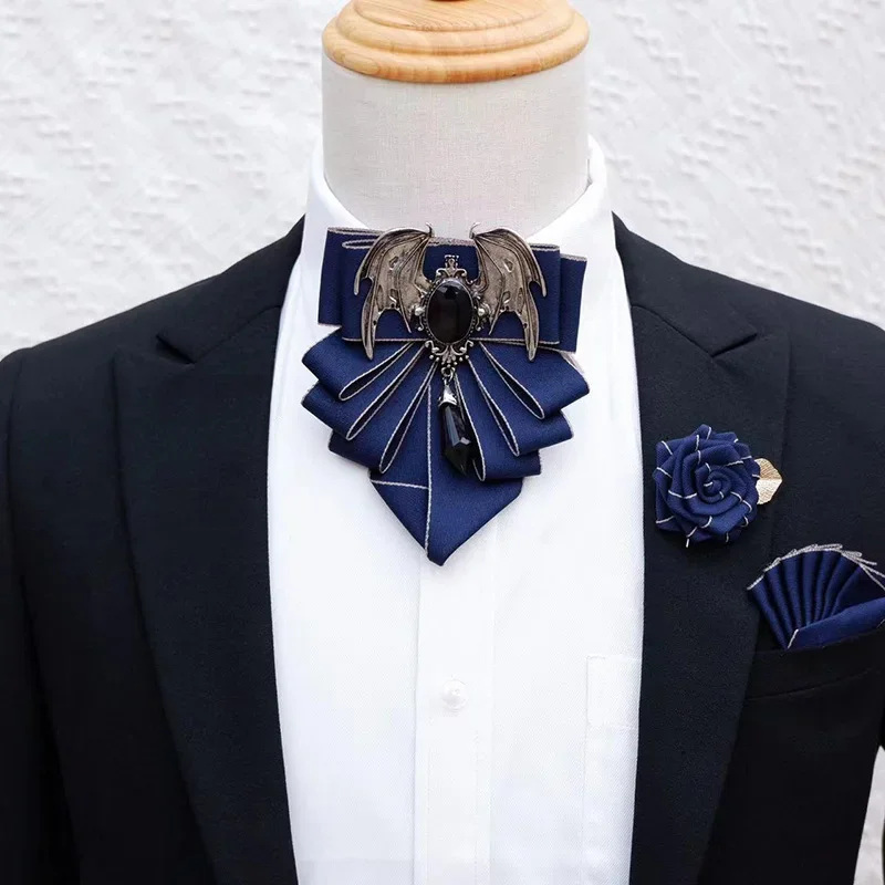 Men's Bow Tie Brooch Set Briti - Women Formal Wear Korean incelemesi ve fiyatı