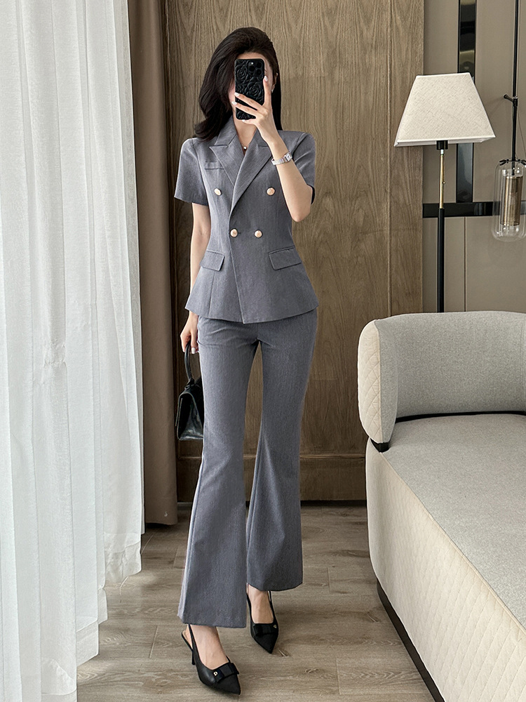 Short-sleeved women's suit for - Women Formal Wear Store incelemesi ve fiyatı