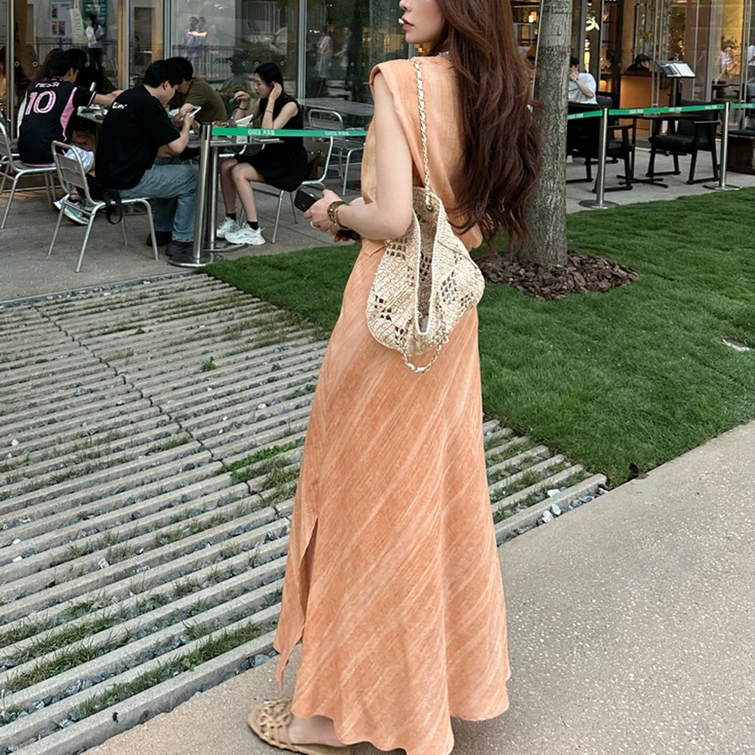 Large Size Stylish Two-piece S - Shift Dress Sleeveless incelemesi ve fiyatı