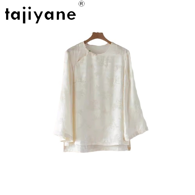 TAJIYANE New Silk Women's Blou - Silk Blouse Button incelemesi ve fiyatı