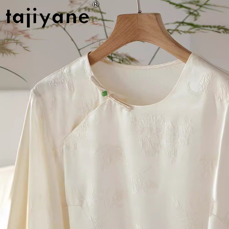TAJIYANE New Silk Women's Blou - Silk Blouse Button incelemesi ve fiyatı