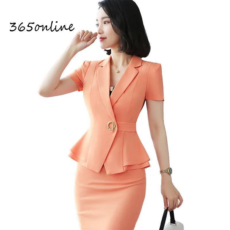Formal Uniform Styles Blazers  - Women Formal Office Wear Tops incelemesi ve fiyatı