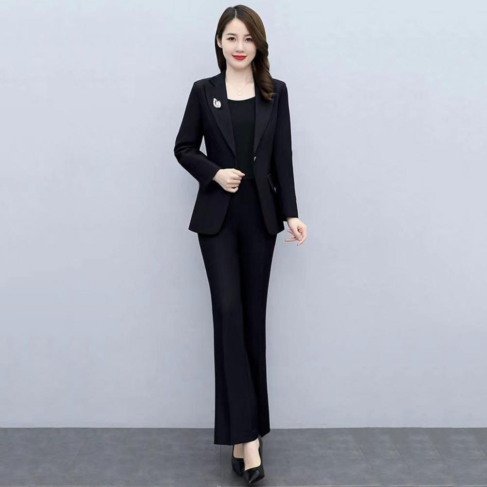 2 Pcs/Set Lady Formal Coat Pan - Women'S Formal Wear Pants Suit incelemesi ve fiyatı